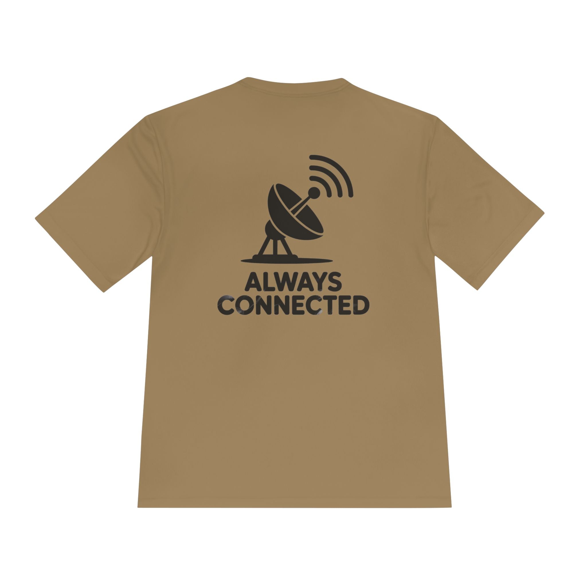 Always Connected Moisture-Wicking Tee — Satellite Signal Tech Shirt
