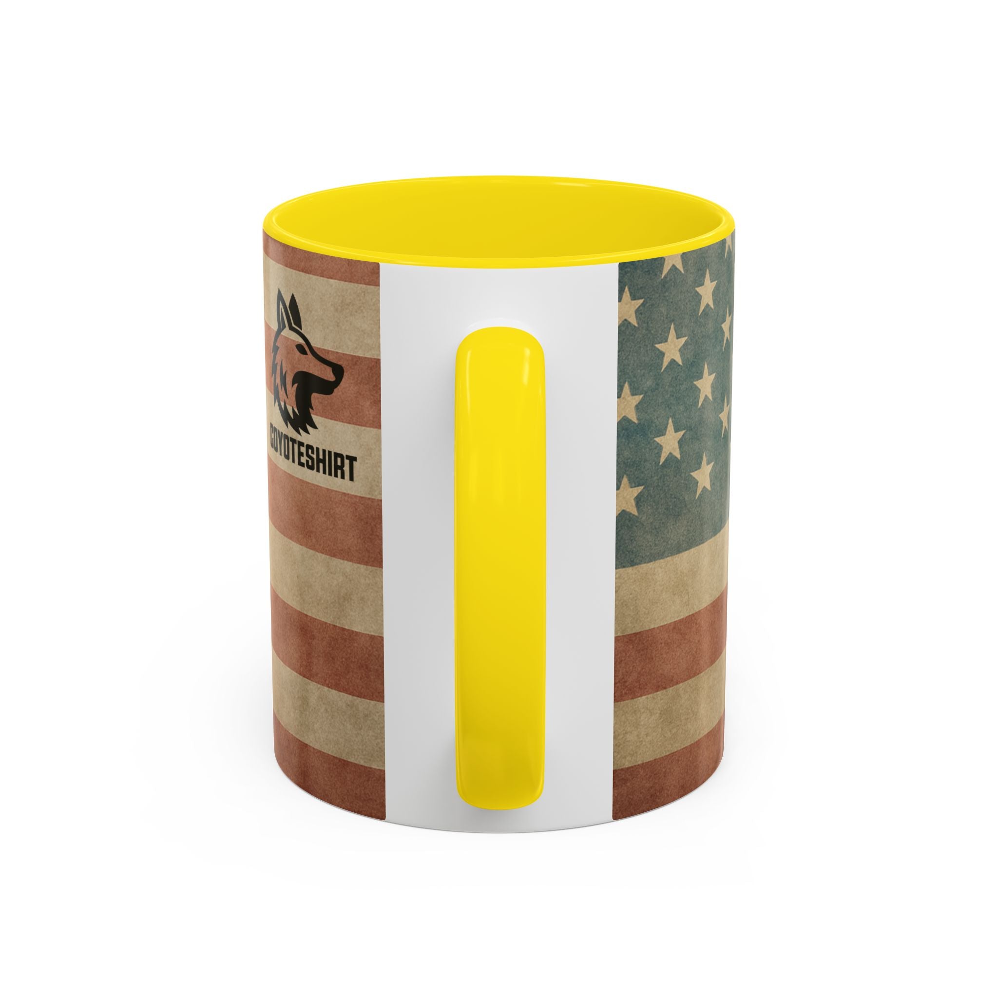 Patriotic Airborne Paratrooper Coffee Mug — Vintage American Flag Military Gift