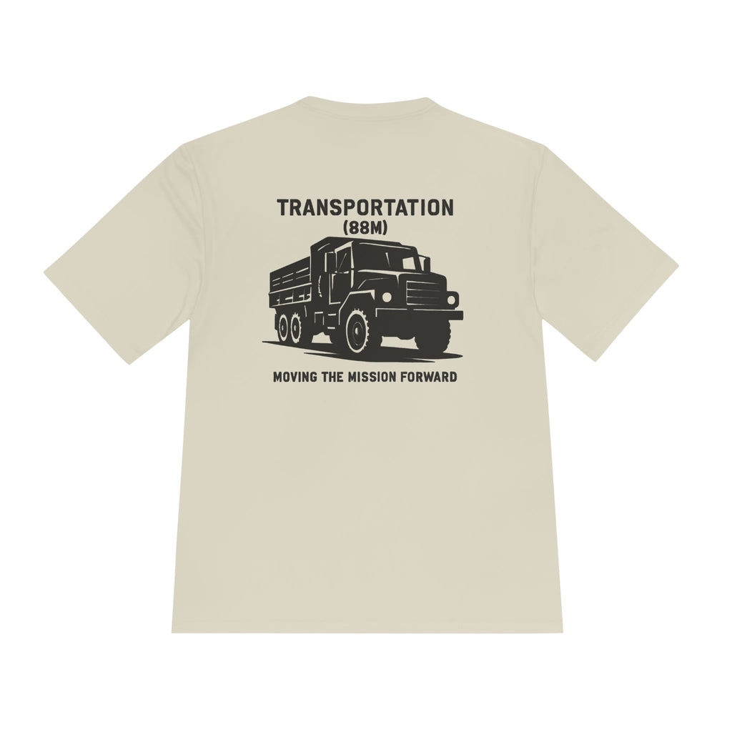 88M Transportation Tee - Moving the Mission Forward Military Truck Shirt