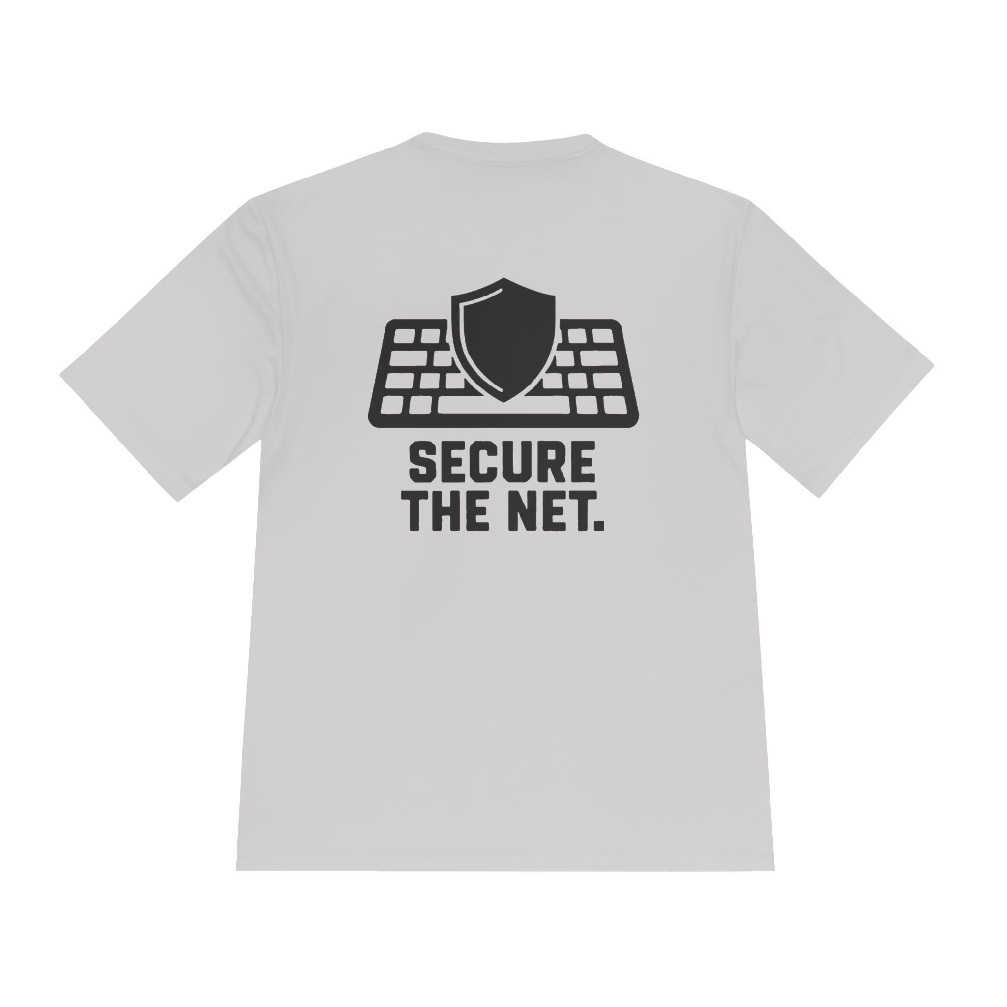 Secure The Net Tee — Cybersecurity Keyboard Shield Graphic Shirt