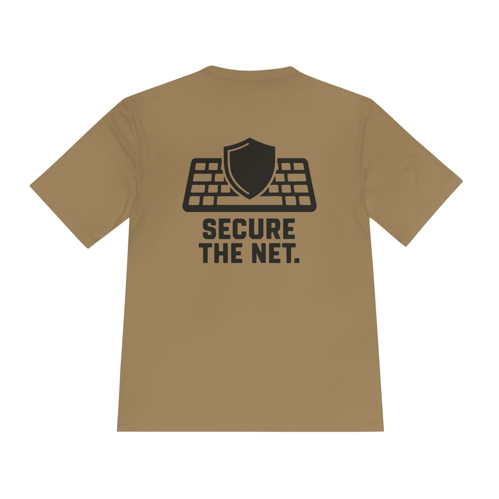 Secure The Net Tee — Cybersecurity Keyboard Shield Graphic Shirt