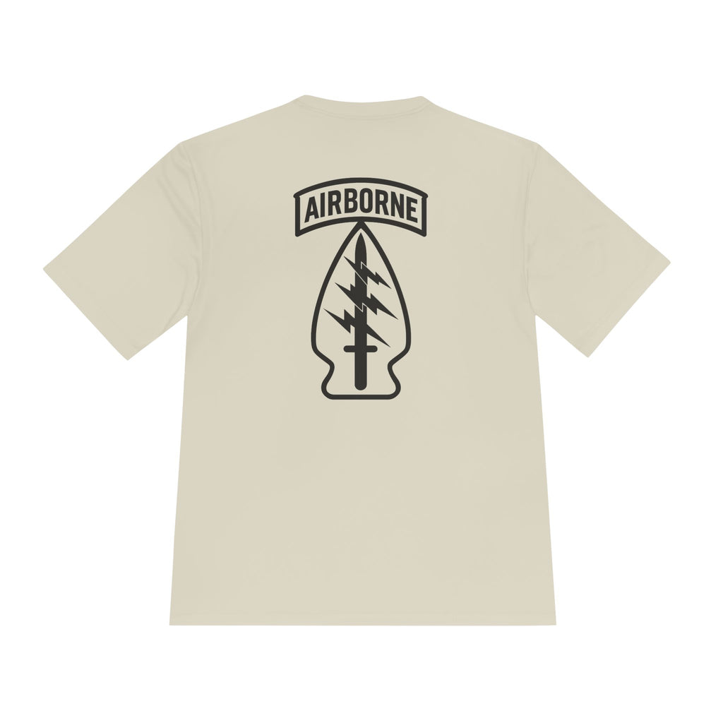 Airborne Spearhead Tee — Military Paratrooper Airborne Logo Shirt