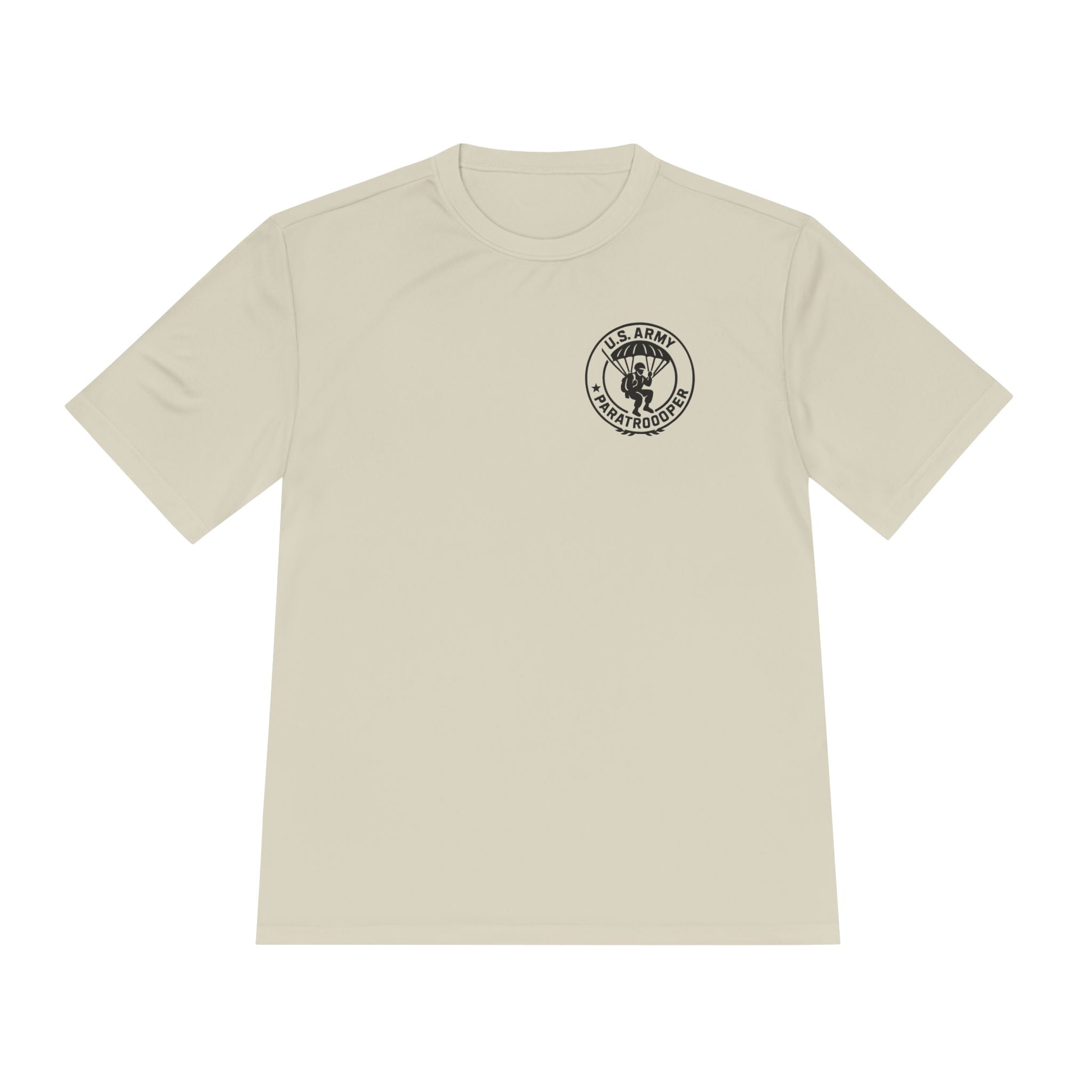Paratrooper T-Shirt — U.S. Army Paratrooper Logo Moisture-Wicking Tee