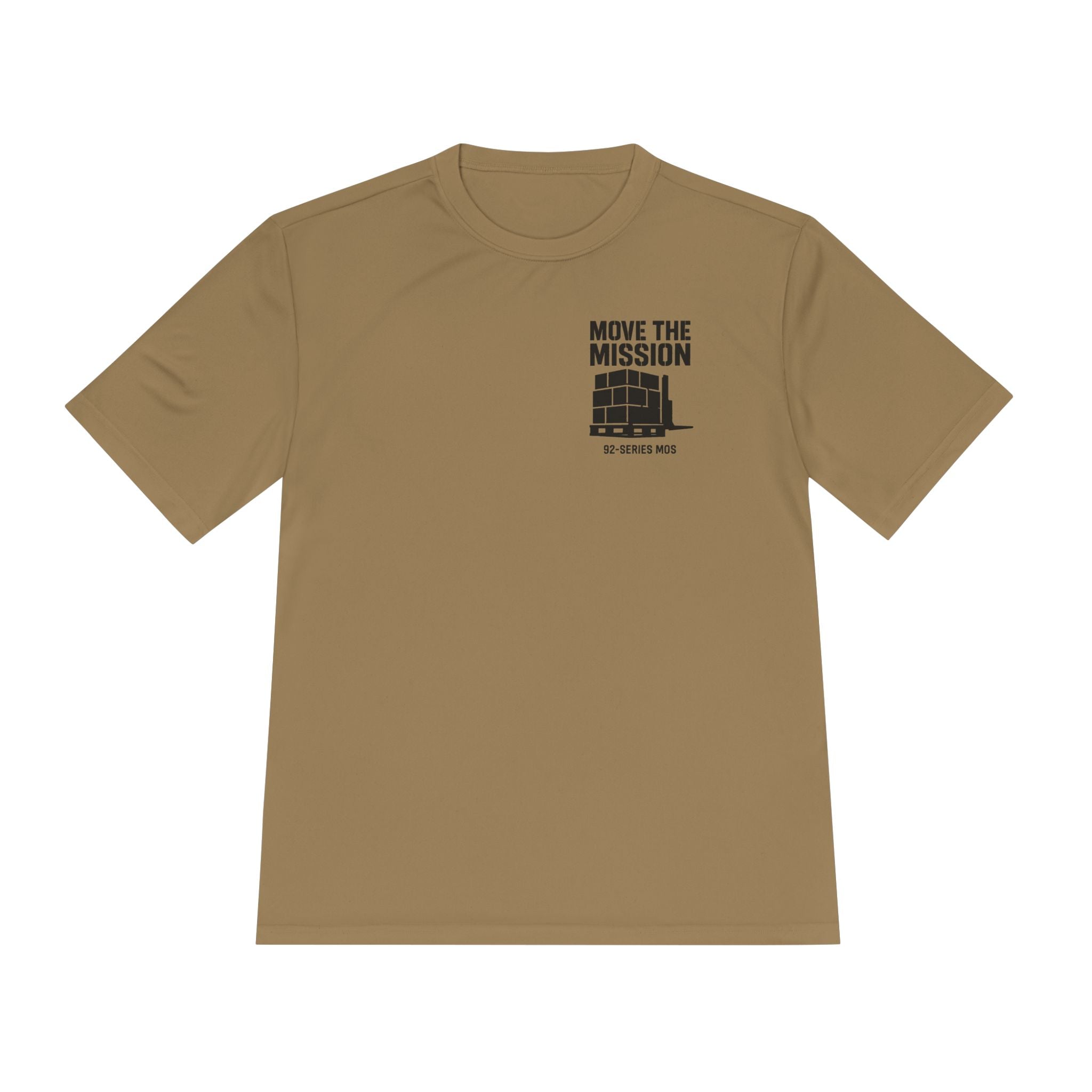 Move The Mission Tee — 92-Series MOS Forklift Army Logistics T‑Shirt