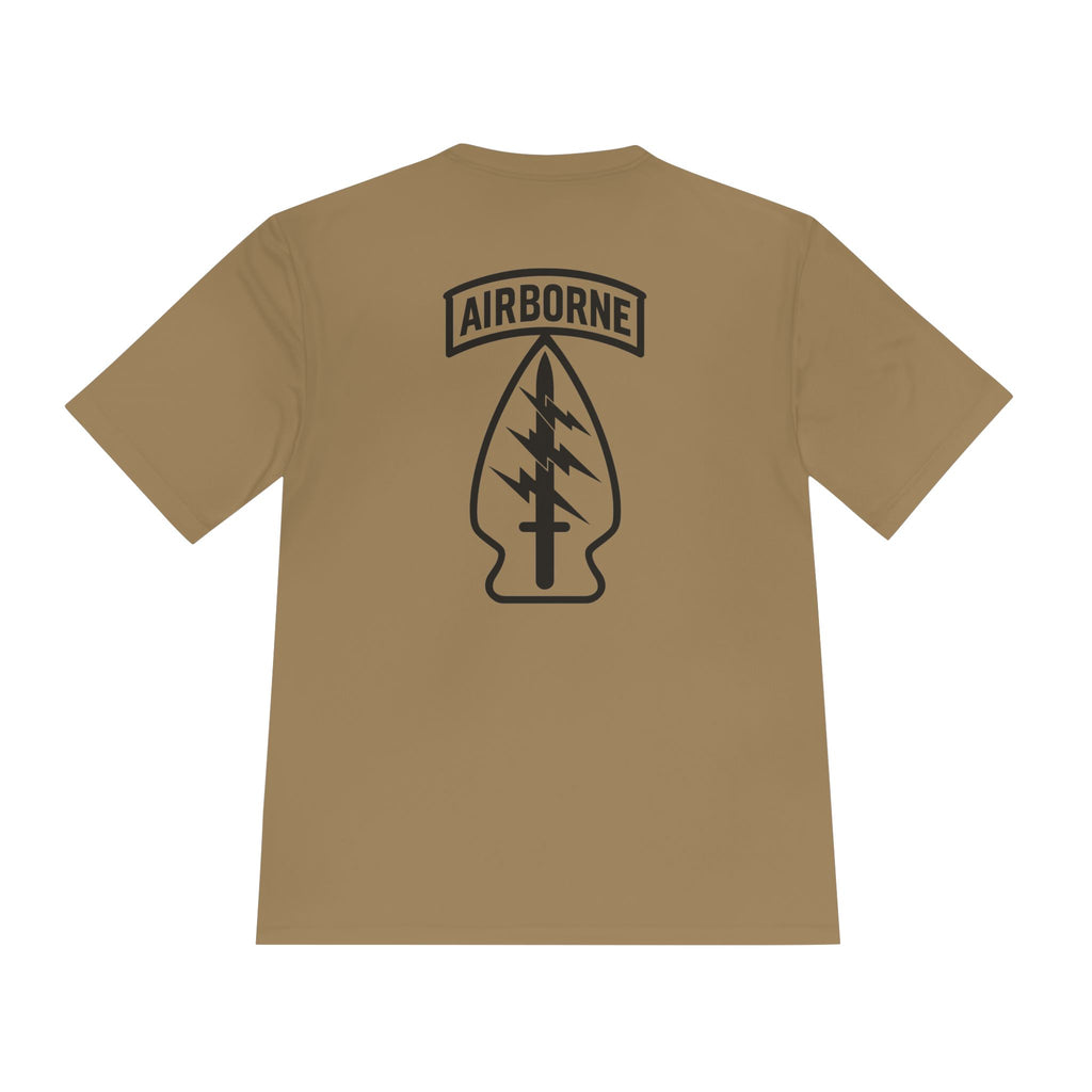 Airborne Spearhead Tee — Military Paratrooper Airborne Logo Shirt