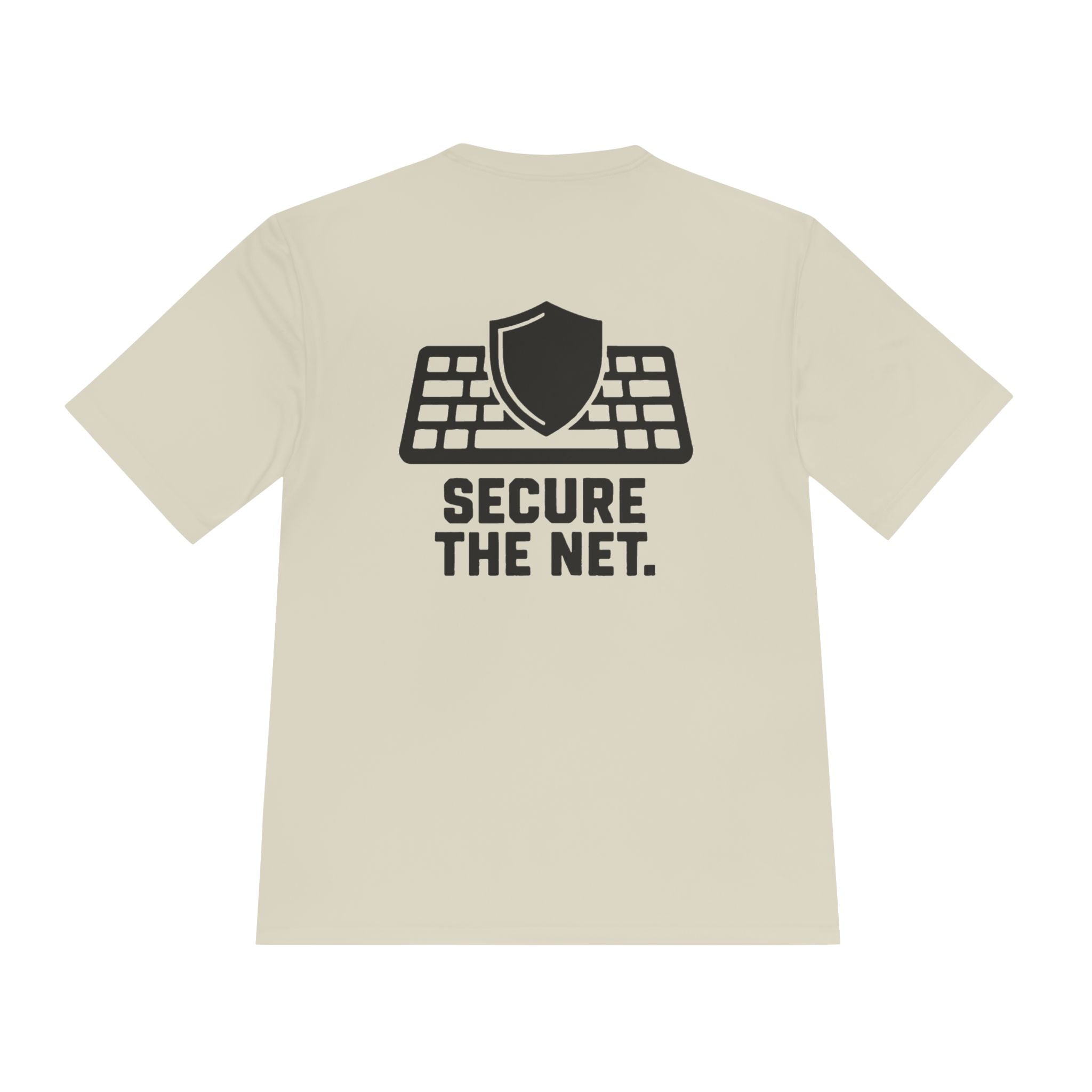 Secure The Net Tee — Cybersecurity Keyboard Shield Graphic Shirt
