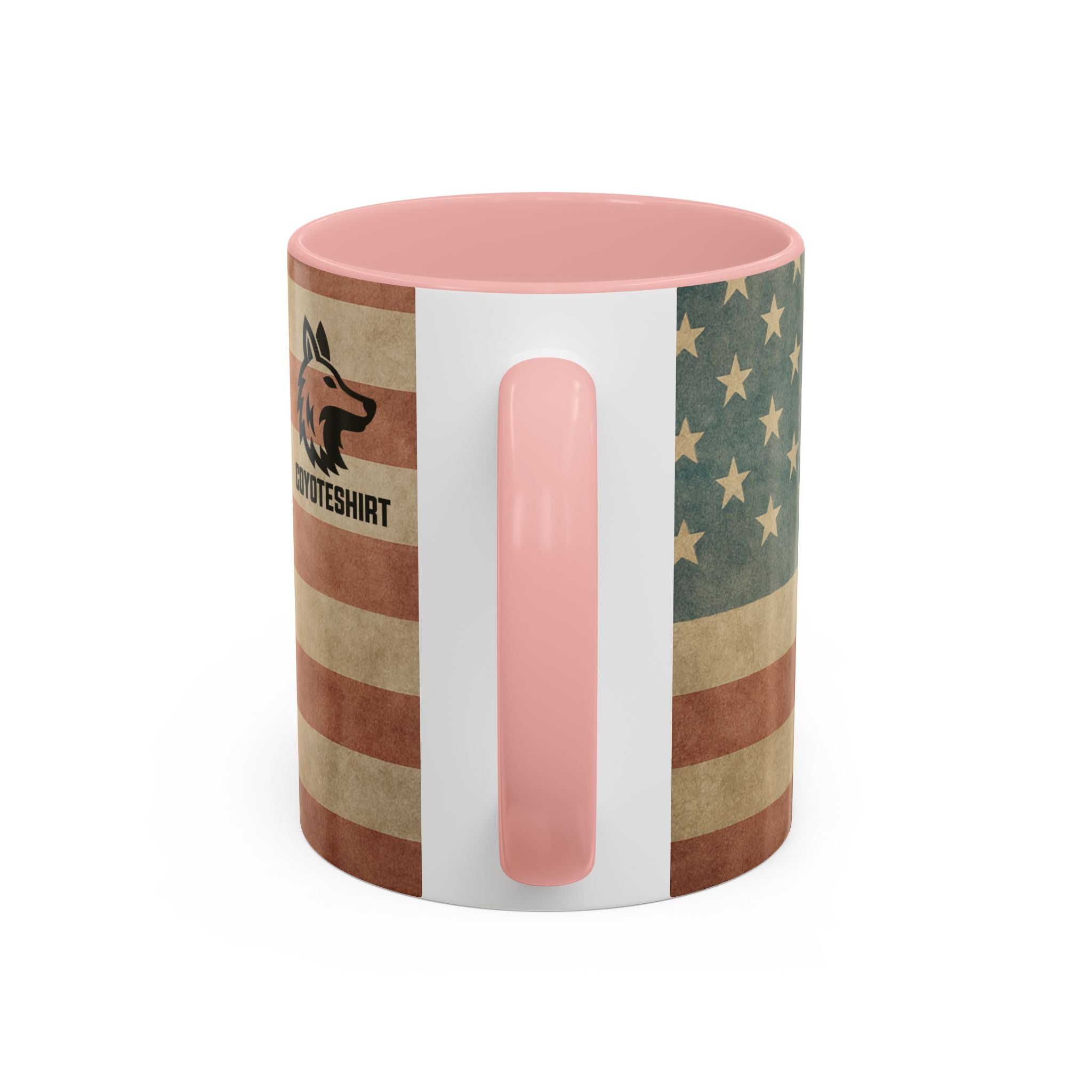 Patriotic Airborne Paratrooper Coffee Mug — Vintage American Flag Military Gift
