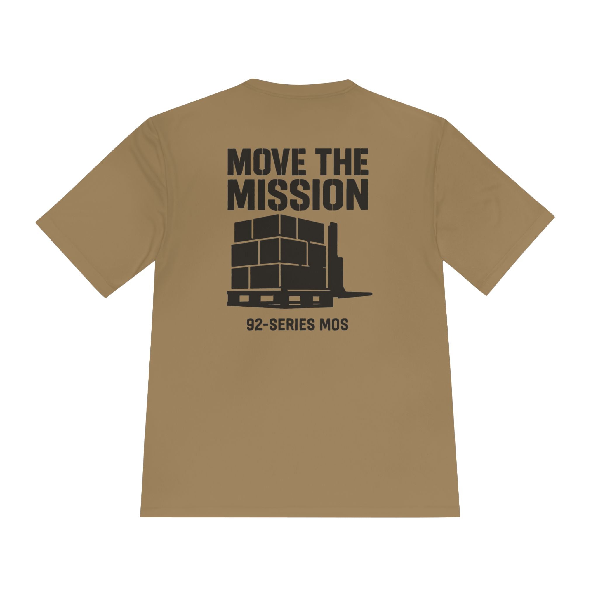 Move The Mission Tee — 92-Series MOS Forklift Army Logistics T‑Shirt