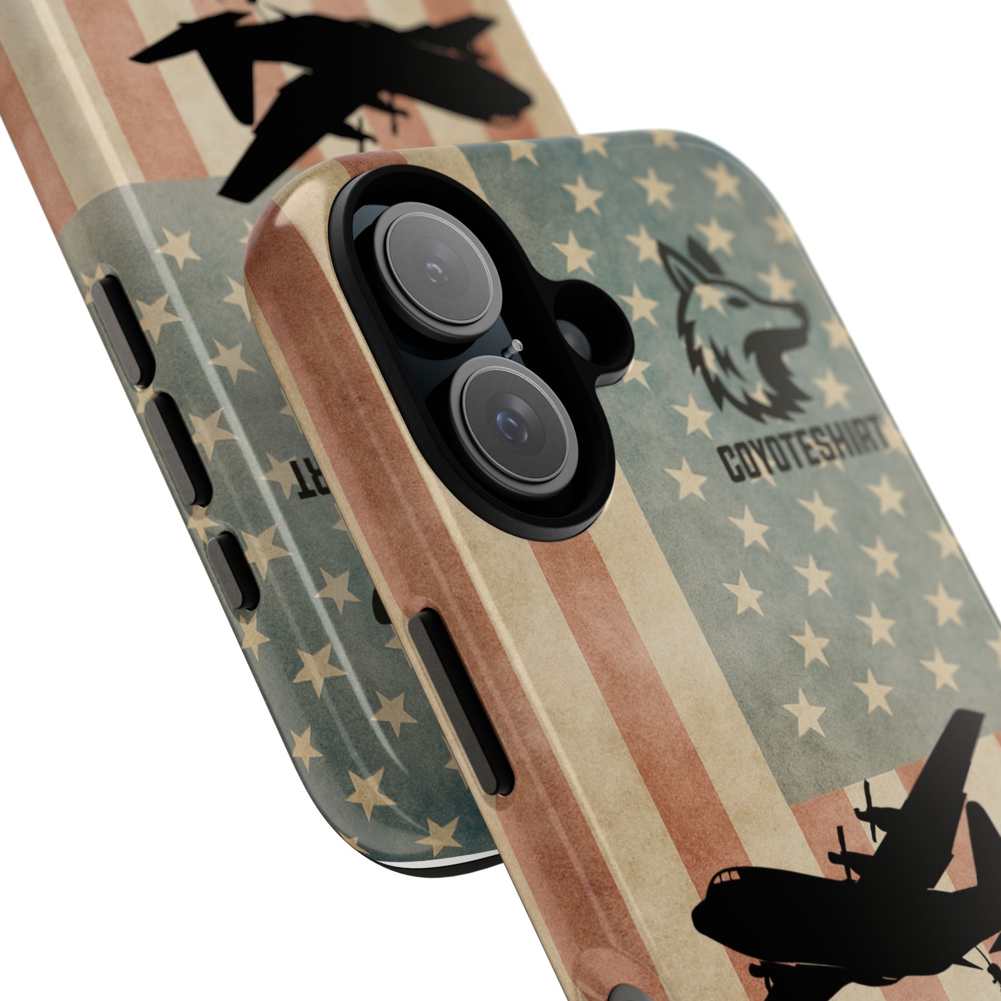 Military Paratrooper American Flag Phone Case