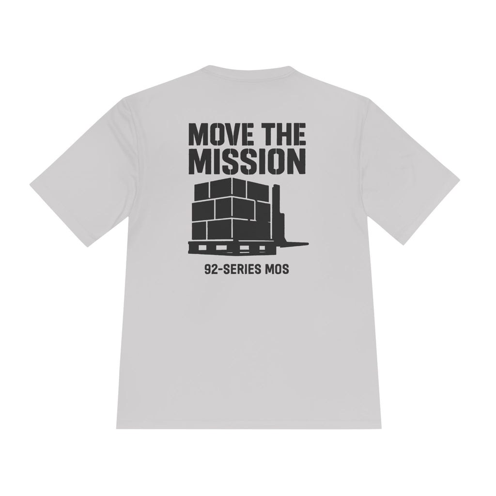 Move The Mission Tee — 92-Series MOS Forklift Army Logistics T‑Shirt