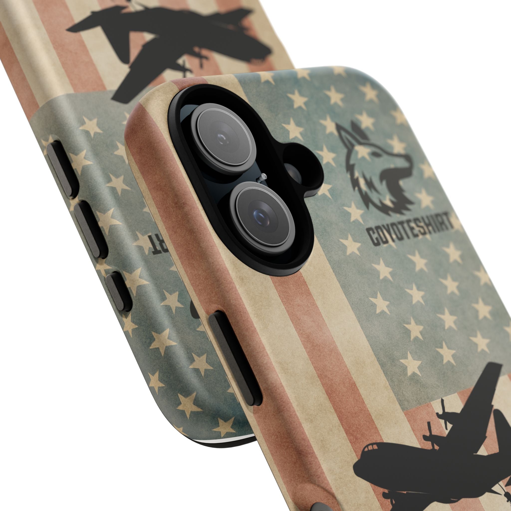 Military Paratrooper American Flag Phone Case