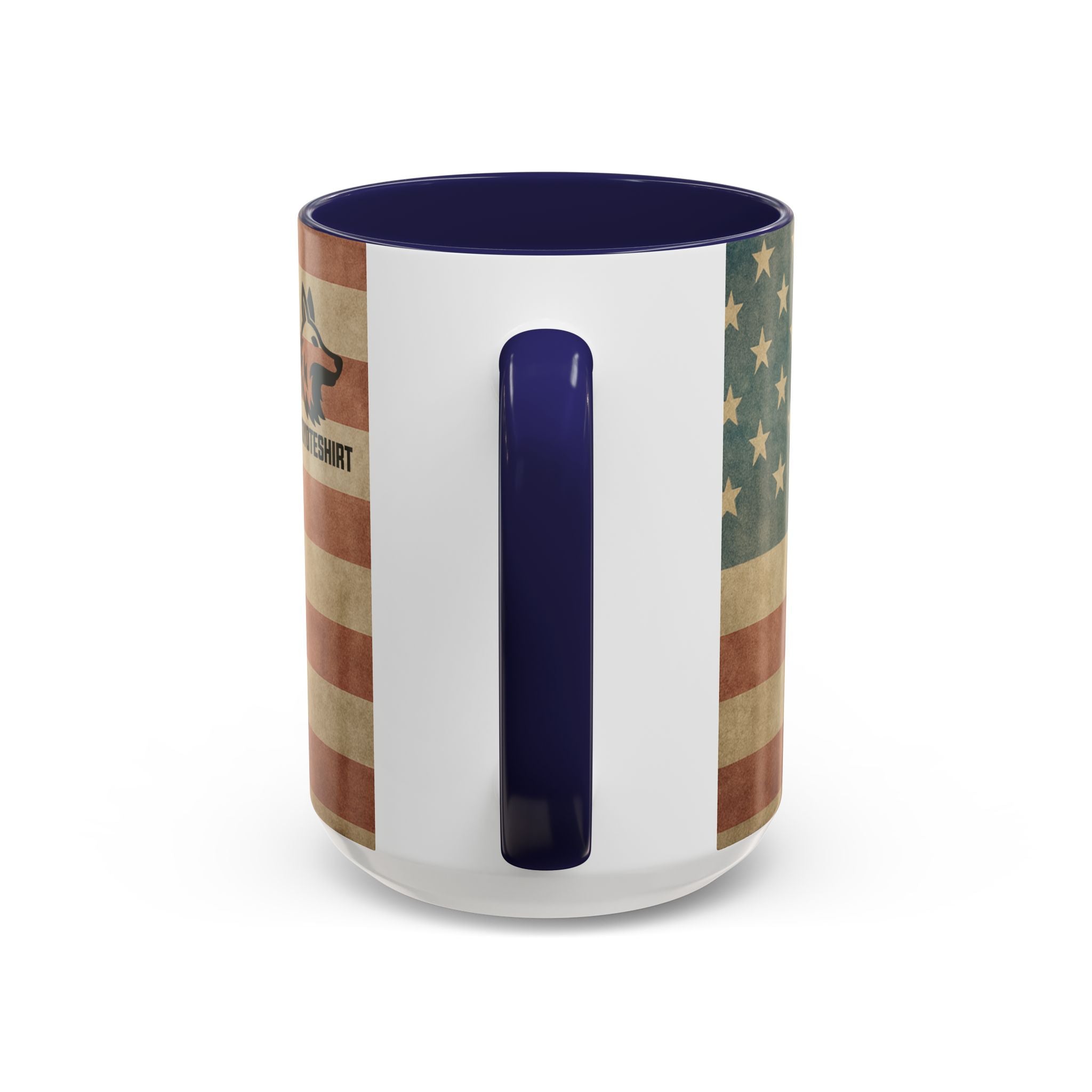 Patriotic Airborne Paratrooper Coffee Mug — Vintage American Flag Military Gift