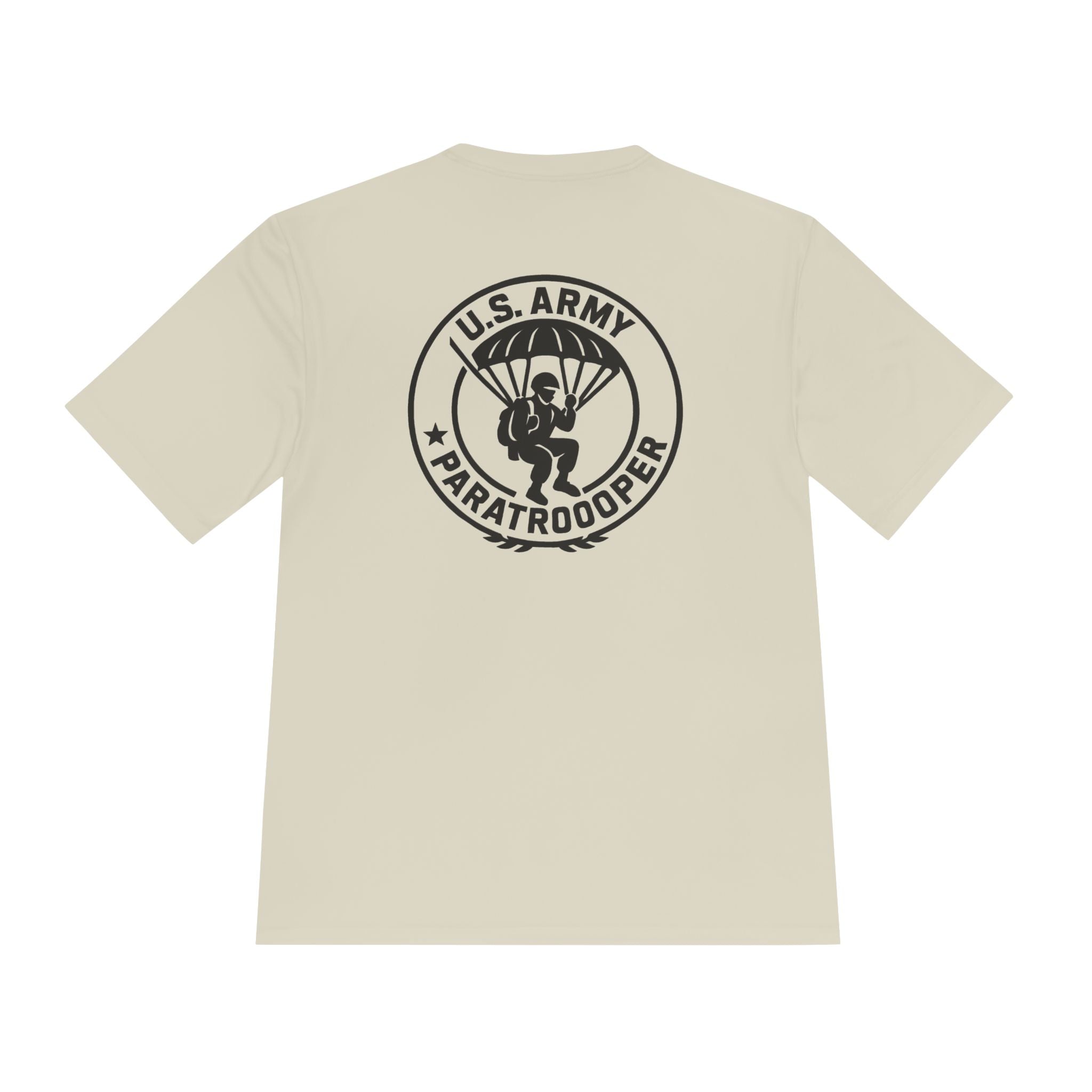 Paratrooper T-Shirt — U.S. Army Paratrooper Logo Moisture-Wicking Tee
